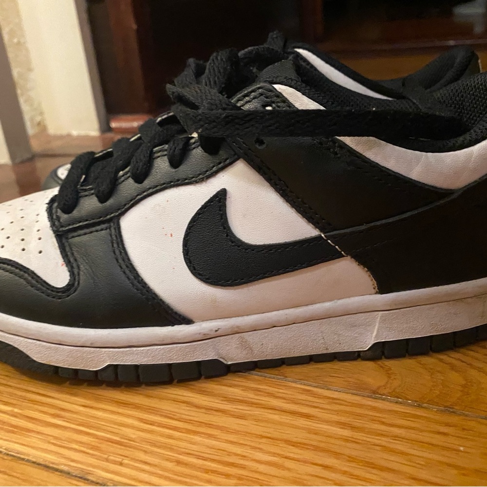 Nike Kids Black and White Sneakers
